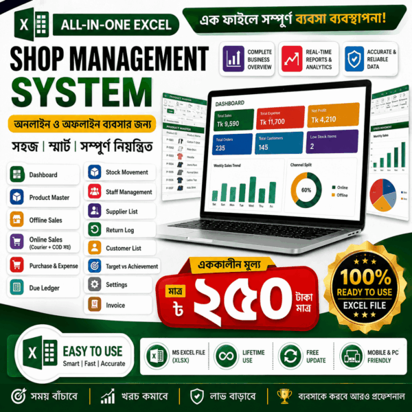 Shop Sheet